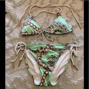 COPY - Victoria Secret Nautical mint rope bikini